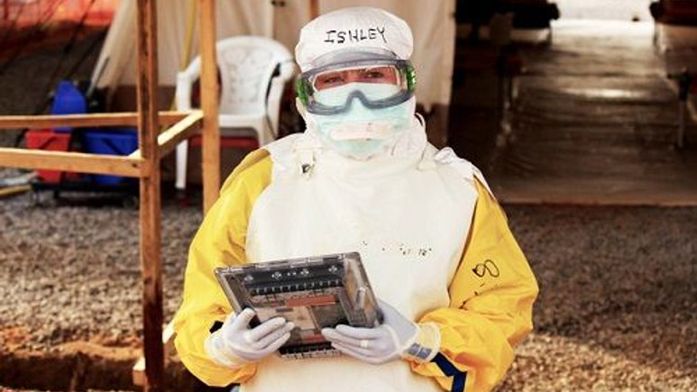 Google, Ebola virüsüyle mücadele eden doktorlar için özel bir tablet geliştirdi