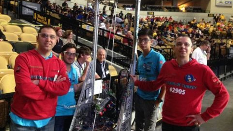 Darüşşafaka Robot Kulübü ABD'de ilk kez Dünya Şampiyonası'nda