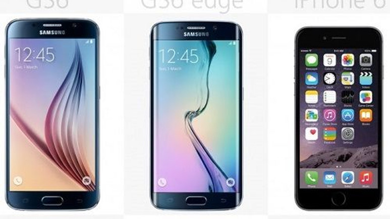 Rakamlarla Galaxy S6 (Galaxy S6 Edge) - iPhone 6 karşılaştırması