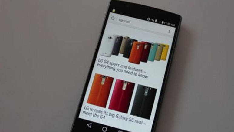 iPhone 6 Plus'ın LG'nin sitesinde ne işi var?