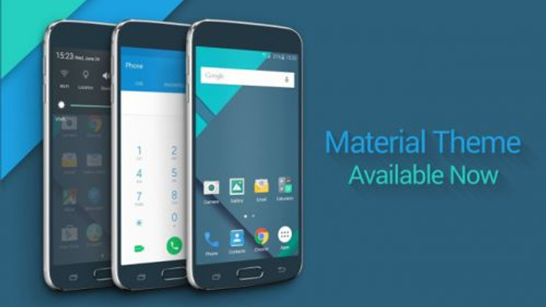 İşte Galaxy S6 ve S6 Edge için ilk Materyal Tasarım'lı tema