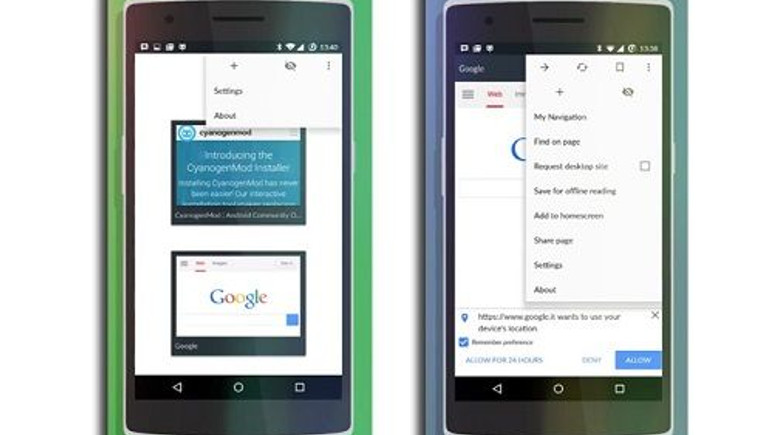 CyanogenMod, Chrome tabanlı bir tarayıcı geliştiriyor