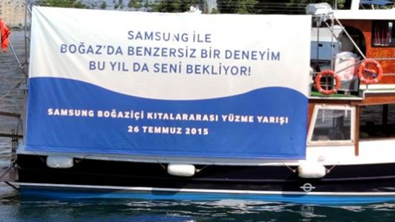 Samsung Boğaziçi Kıtalararası Yüzme Yarışı reklam filmi rekora koşuyor