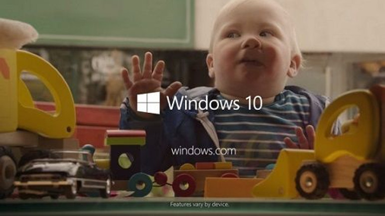 Microsoft, Windows 10 reklam kampanyasını çocuklar eşliğinde başlattı