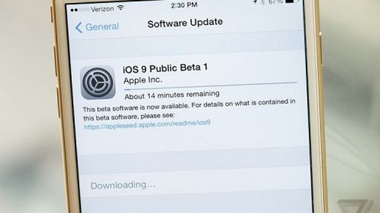 Apple iOS 9'a güncelleme verdi