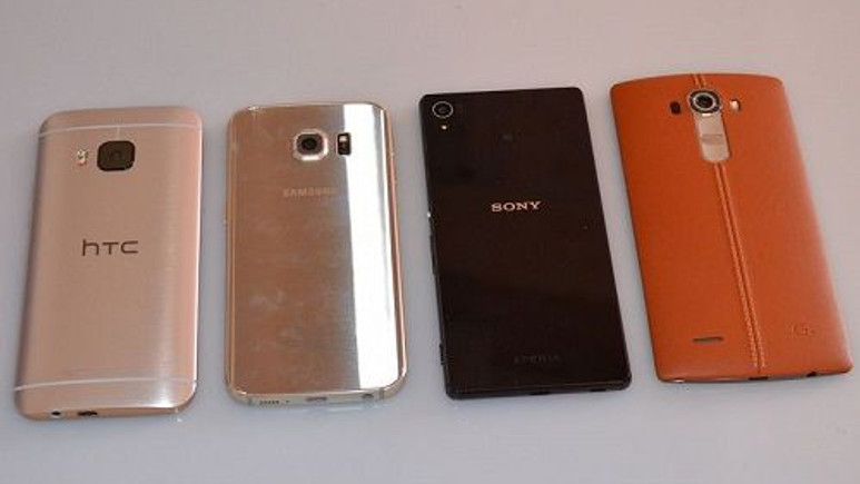 Kamera ve boyut karşılaştırması: LG G4-HTC One M9-Galaxy S6 Edge-Xperia Z3+