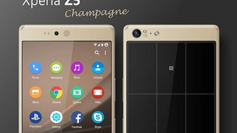 Etkileyici bir tasarım :Güneş enerjisiyle çalışan Xperia Z5