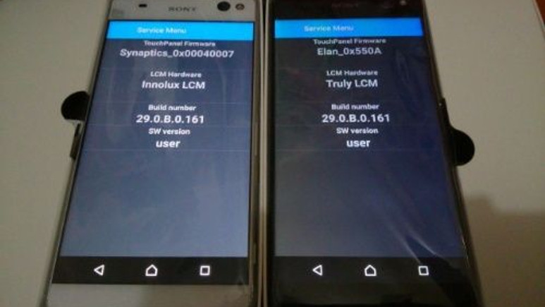Sony, Xperia C5 Ultra'da iki farklı ekran mı kullandı?
