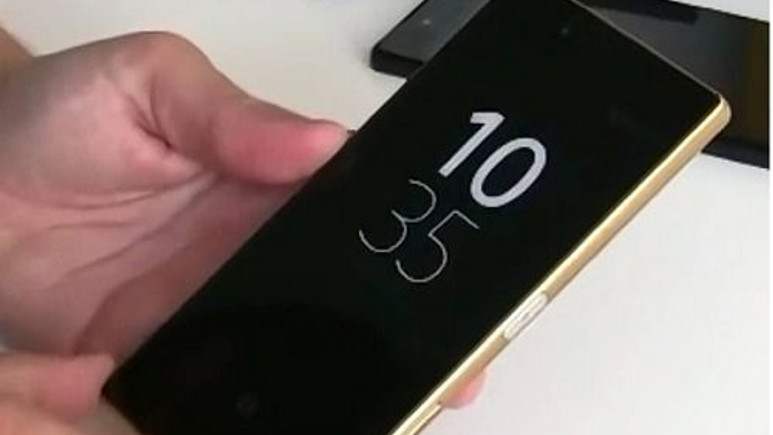 Xperia Z5 bu defa videoda göründü