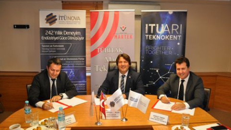 Tübitak Martek-İTÜNOVA TTO-İTÜ ARI Teknokent işbirliği protokolü imzaladı