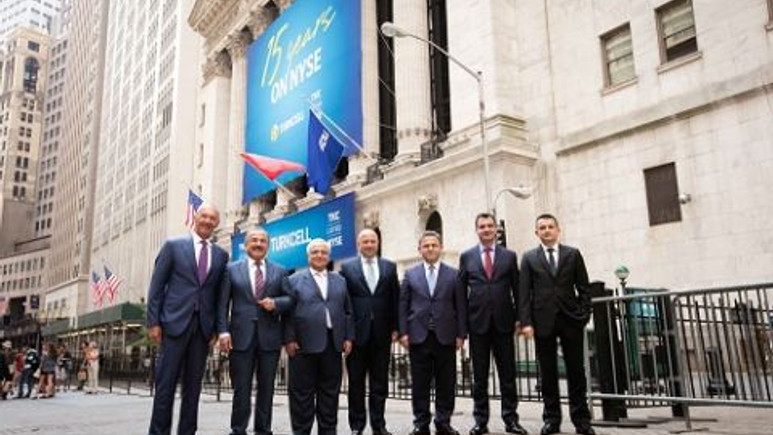 New York Borsası'nda gong Turkcell için çaldı