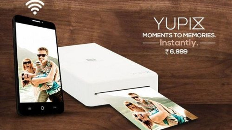 Android ve iOS uyumlu taşınabilir fotoğraf yazıcısı: YuPix