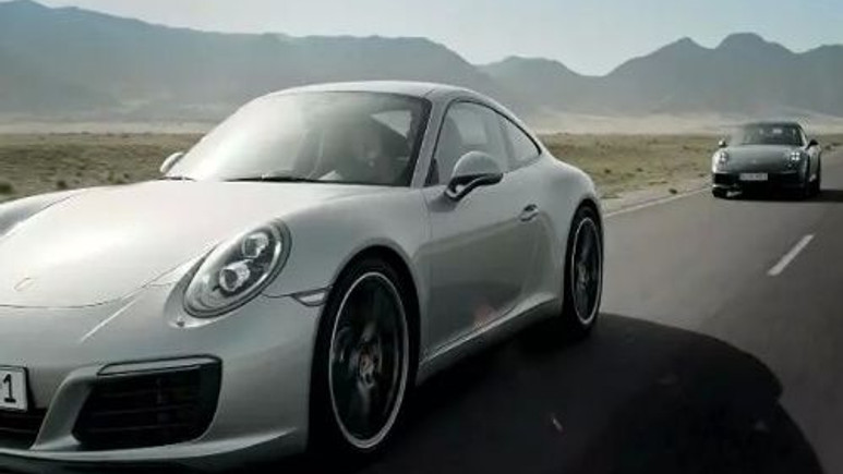 Yeni Turbo motorlu Porsche 911 Carrera serisi (2016) Video