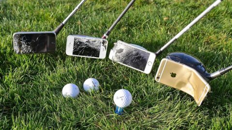iPhone'larla Golf Oynadılar