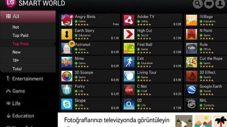 LG Smart TV sahipleri 10GB Yandex.Disk'e kavuştu!