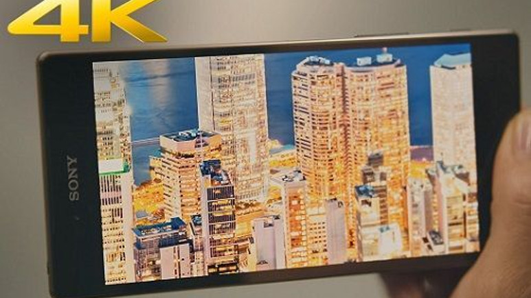 Sony Xperia Z5 Premium'un 4K ekranı iPhone 6S Plus'ın ekranına karşı!