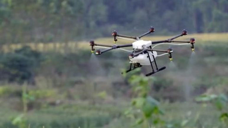 Tarlanızı Dronlar ilaçlayacak!