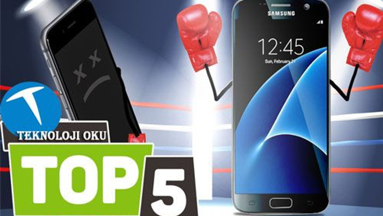 Galaxy S7'nin iPhone 6S'den daha iyi 5 özelliği