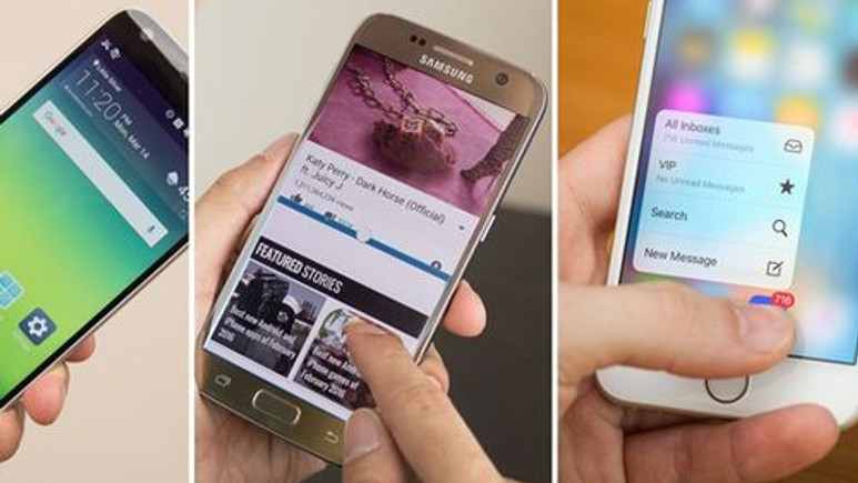 LG G5 vs Galaxy S7 vs iPhone 6s: Görselli arayüz karşılaştırması