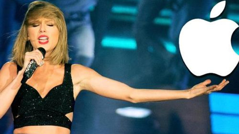 Apple Music'in reklam yüzü Taylor Swift oldu