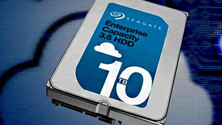 Seagate'in 10TB'lık diski satışa hazır