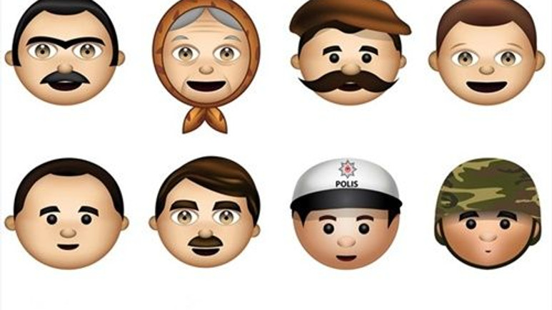 Türklere özel emoji klavye!