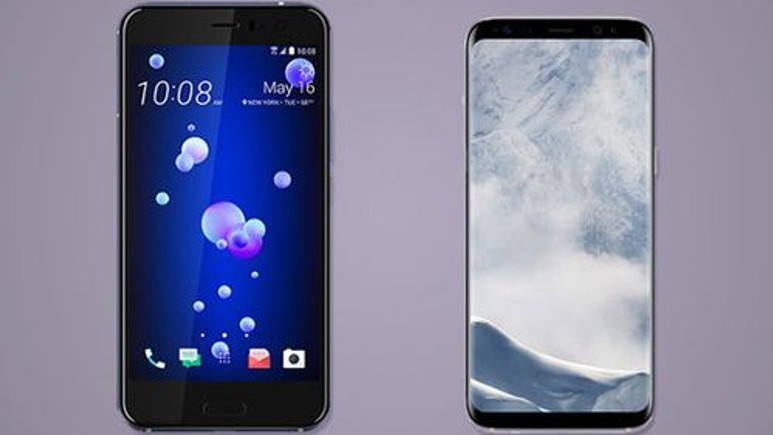 HTC U 11''in Galaxy S8 ve Galaxy S8+ ile karşılaştırması