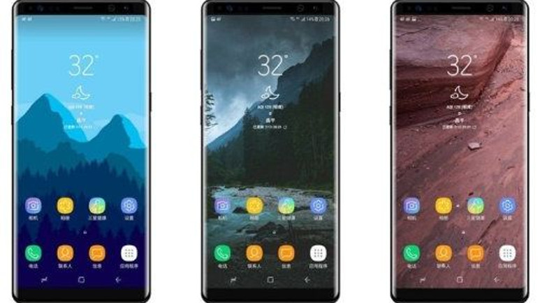 Samsung, sitesinde yanlışlıkla Note 8'i gösterdi!