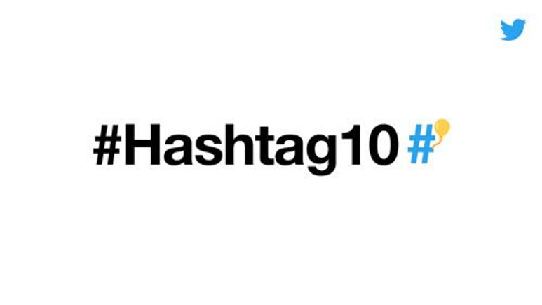Twitter hashtag’in 10. yılını kutluyor