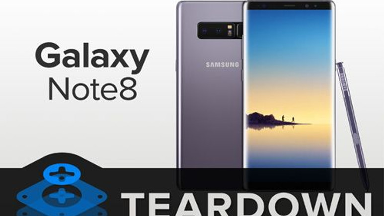 Galaxy Note 8 paramparça!