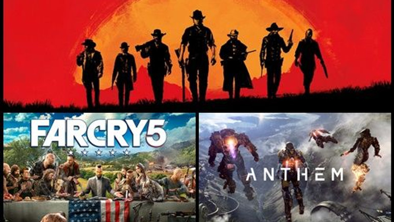 2018'in en çok beklenen oyunları!