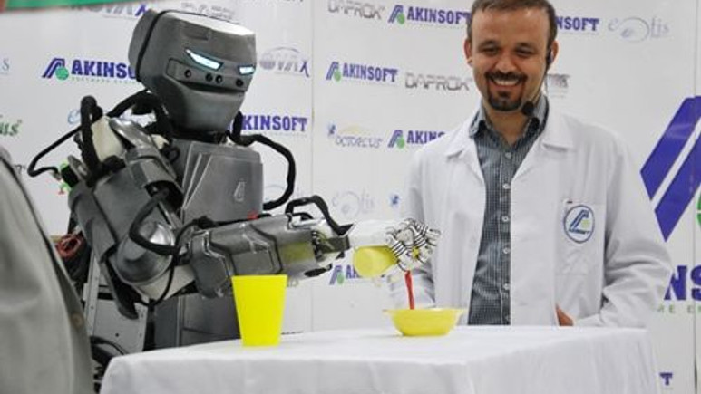 Konya'da her hafta bir robot üretiliyor!