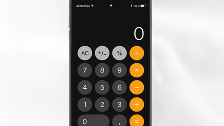 iOS 11 ile hesap makinesi bozuldu!