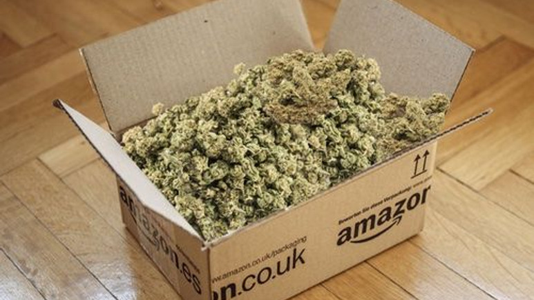 Amazon, 30 kilo esrar gönderdi!