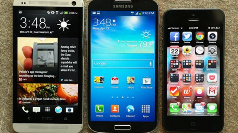 HTC One M8 vs iPhone 5S vs Galaxy S5 düşürme testi! Video
