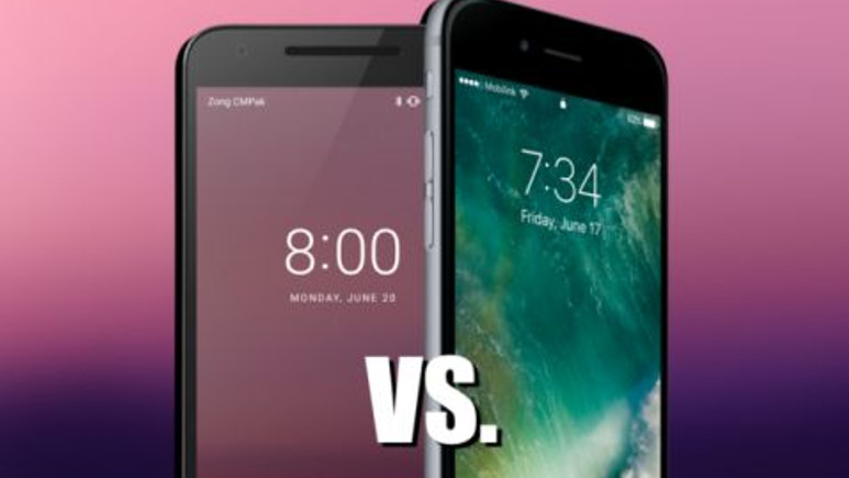 Apple iOS 10 Beta vs Google Android N Beta görsel karşılaştırma!