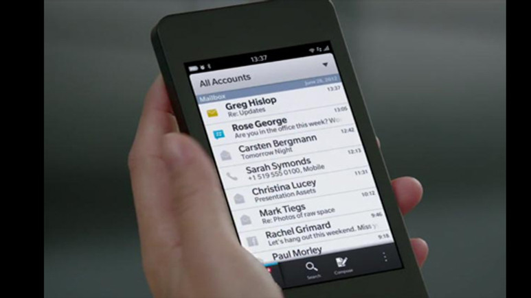 BlackBerry 10 tanıtılıyor