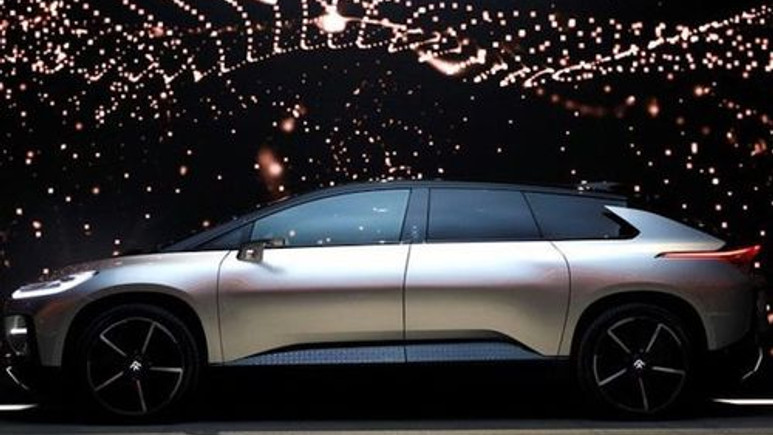 Faraday Future'un elektrikli otomobili tanıtımda bozuldu
