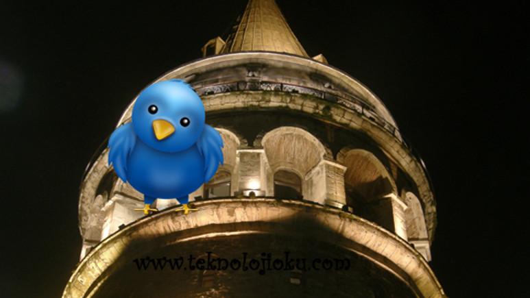 Tweet'leriniz Galata Kulesi'nde yayınlanacak!