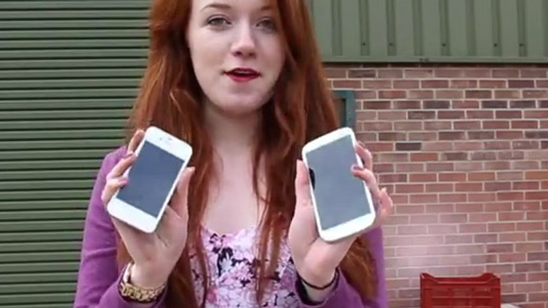 iPhone 4S bombaya dönüştü! (video)