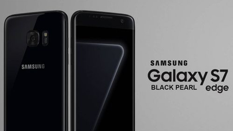 Galaxy S7 edge siyah inci rengi Türkiye'de!