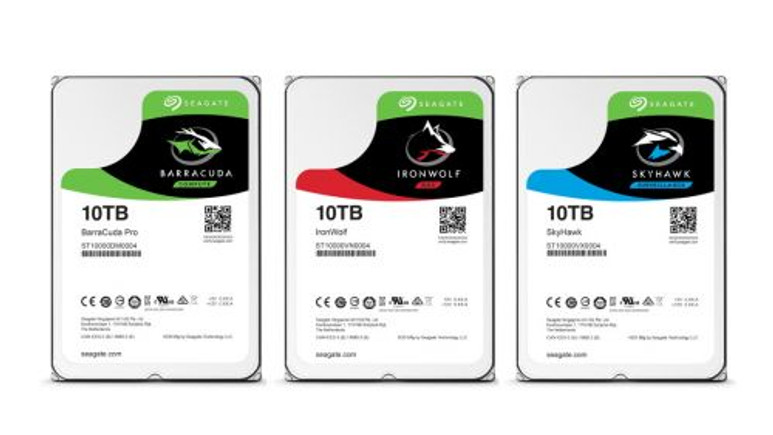 Seagate 10 TB'lık hardisklerini duyurdu