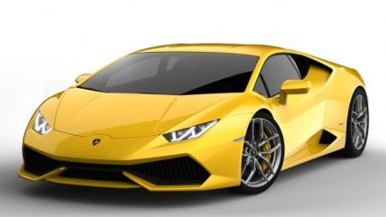 Süper otomobil Lamborghini Huracan!
