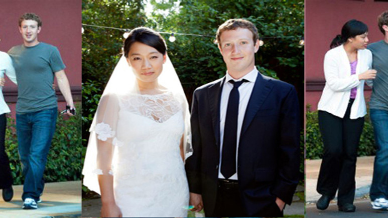Facebook CEO'su Mark Zuckerberg evlendi!