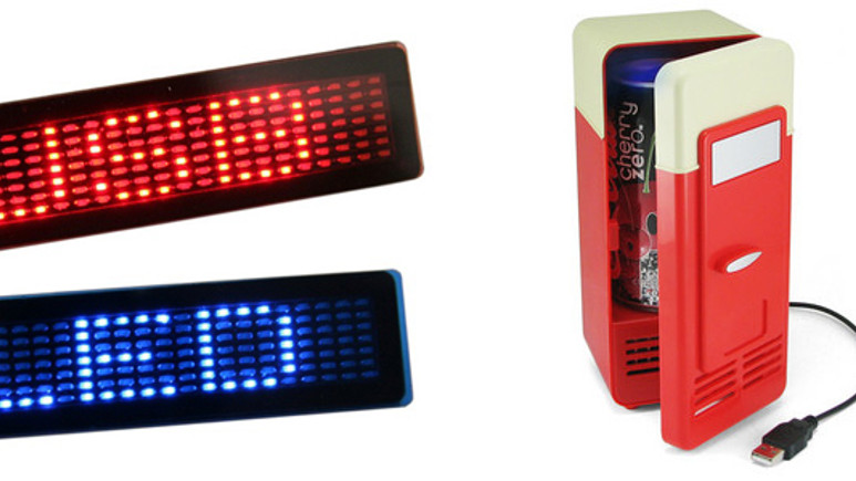 Bu buzdolabı USB'den güç alıyor!