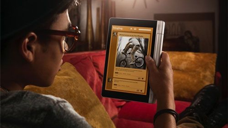 Lenovo Yoga Tablet 18 saate kadar pil ömrü sunuyor