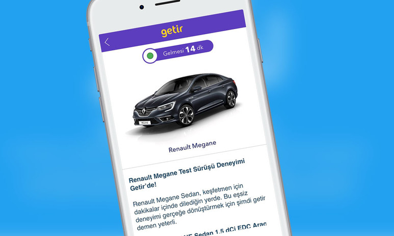 Renault ve Getir'den kapıda test sürüşü kampanyası