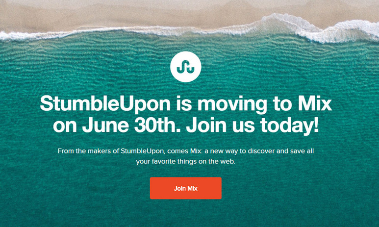 StumbleUpon kapanıyor