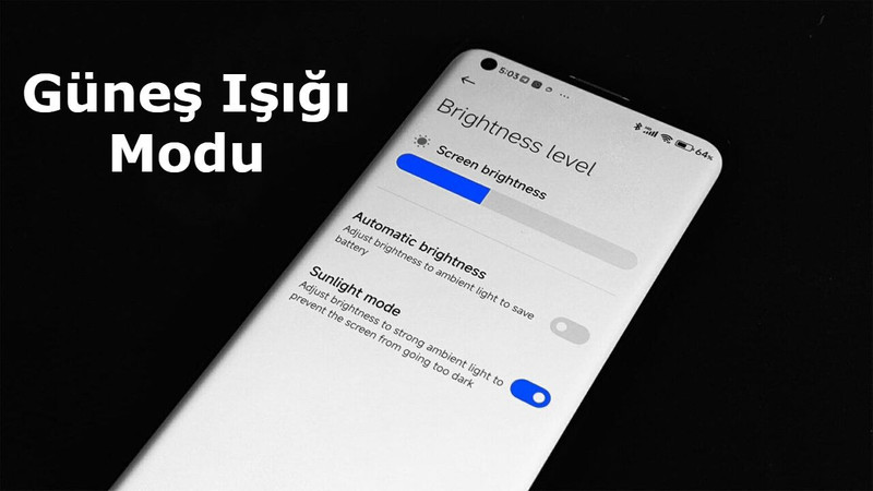 Xiaomi cihazlarında Güneş Işığı Modu nasıl etkinleştirilir? - Resim: 1
