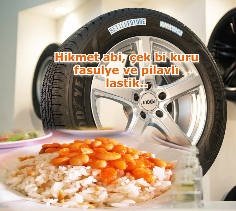 Goodyear kuru fasulye ve pilavdan lastik üretti: Yenilenebilir lastikler geliyor! - Resim: 1